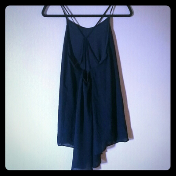 Charlotte Russe Dresses & Skirts - {Charlotte Russe} Strappy Back High-Low Dress